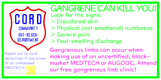 gangrenous limb clinic